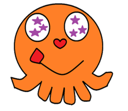 Small octopus sticker #9708217