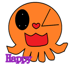 Small octopus sticker #9708222