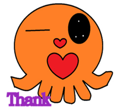 Small octopus sticker #9708223