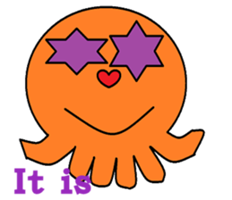 Small octopus sticker #9708224