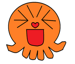 Small octopus sticker #9708226