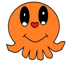 Small octopus sticker #9708228