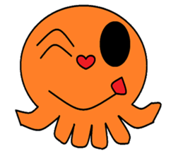 Small octopus sticker #9708230