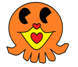 Small octopus sticker #9708233