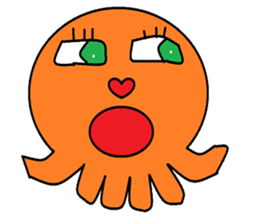 Small octopus sticker #9708234