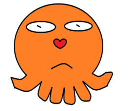 Small octopus sticker #9708236