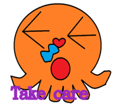 Small octopus sticker #9708241