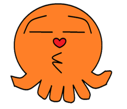 Small octopus sticker #9708242