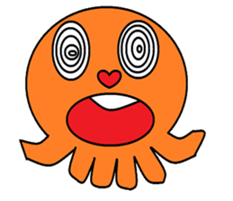 Small octopus sticker #9708243