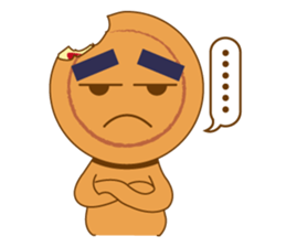 Red Bean Cake Boy in Chinese New Year sticker #9708292