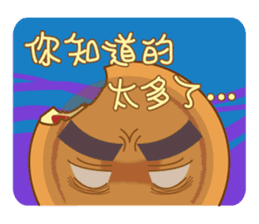 Red Bean Cake Boy in Chinese New Year sticker #9708322