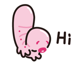 Pinkworm (English) sticker #9708409