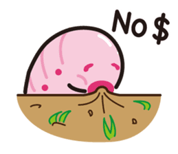 Pinkworm (English) sticker #9708420