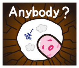 Pinkworm (English) sticker #9708421