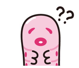 Pinkworm (English) sticker #9708429