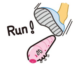 Pinkworm (English) sticker #9708432