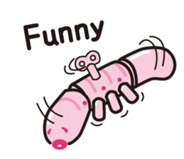 Pinkworm (English) sticker #9708442