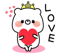 Princess kumasan2 sticker #9708493