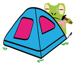 Watt's Camping Day~ sticker #9708774