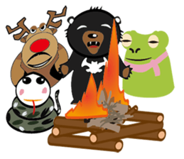 Watt's Camping Day~ sticker #9708785