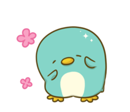 Over Reaction Penguin2 sticker #9709569