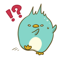 Over Reaction Penguin2 sticker #9709577