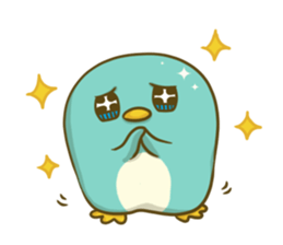 Over Reaction Penguin2 sticker #9709578