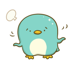 Over Reaction Penguin2 sticker #9709581