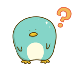 Over Reaction Penguin2 sticker #9709585