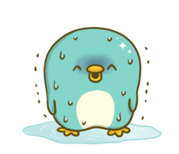 Over Reaction Penguin2 sticker #9709590