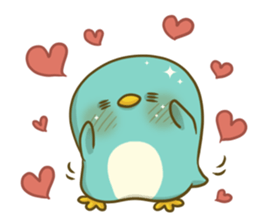 Over Reaction Penguin2 sticker #9709594