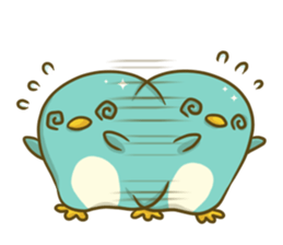 Over Reaction Penguin2 sticker #9709597