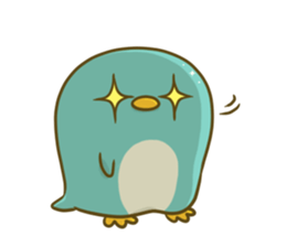 Over Reaction Penguin2 sticker #9709598