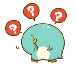 Over Reaction Penguin2 sticker #9709599