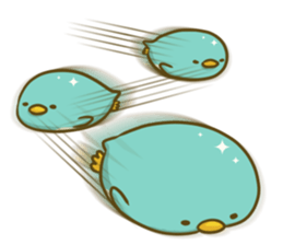 Over Reaction Penguin2 sticker #9709601