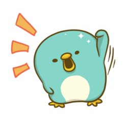 Over Reaction Penguin2 sticker #9709602