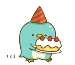 Over Reaction Penguin2 sticker #9709604