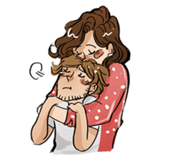 Smolers (Baby - Boo love story) sticker #9710114