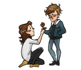 Smolers (Baby - Boo love story) sticker #9710117