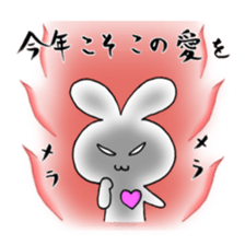 japanese lovely character "poyo usa" sticker #9710288