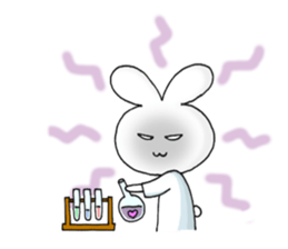 japanese lovely character "poyo usa" sticker #9710303