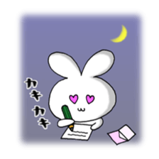 japanese lovely character "poyo usa" sticker #9710308