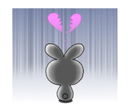 japanese lovely character "poyo usa" sticker #9710321