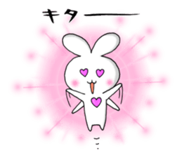 japanese lovely character "poyo usa" sticker #9710324