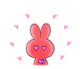 japanese lovely character "poyo usa" sticker #9710325