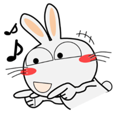Cute Rabbit Everyday 3rd sticker #9710809