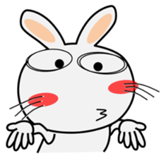 Cute Rabbit Everyday 3rd sticker #9710834