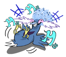 Victoria crowned pigeon sticker #9710922