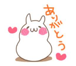 Warm fuzzy Mochiusa sticker #9711609
