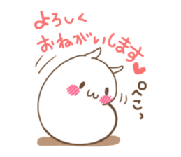 Warm fuzzy Mochiusa sticker #9711611
